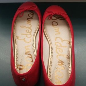 Red flats. Sam Edelman